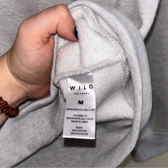 Wilo The Label Wellness Club Crewneck Sweatshirt - Picture 3 of 4